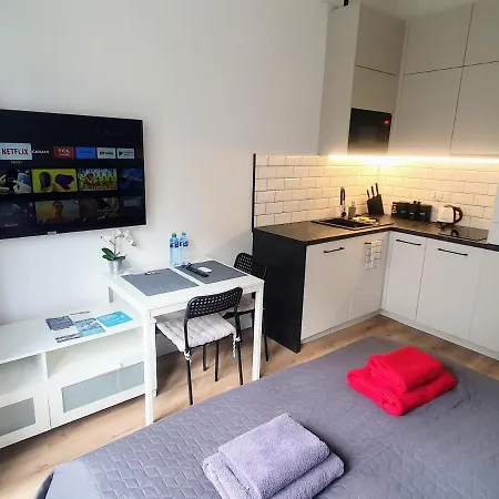 아파트 U Portera W Centrum 그디니아
